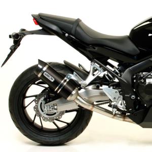 Escape carbono fondo carbono Arrow Honda CBR650F/CB650F 14-18 OC Â· 4