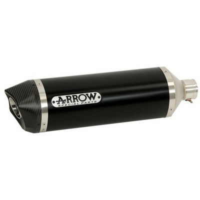 Escape aluminio negro fondo carbono Arrow Honda CrossRunner800 2015-