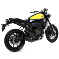 Escape acero fondo carbono Arrow JET-RACE Dark YAMAHA XSR 700,MT07,TRACER OC Â· 3