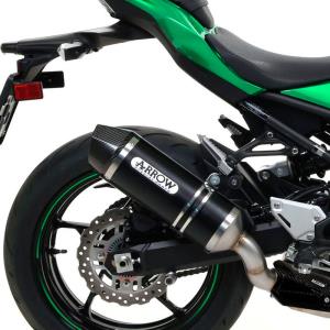 Escape aluminio negro fondo carbono Arrow RaceTech Dark Kawasaki Z900-E 17-