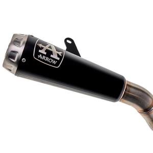 Escape Arrow Pro Race negro Triumph Scrambler/Speed 400 24+