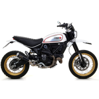 Escape acero negro Arrow ProRace Ducati Scrambler 800 17- OC Â· 2