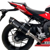 Escape aluminio negro Honda CBR1000RR 17-19 Arrow OC