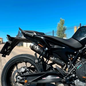 Escape KTM Duke 790-890R nichrom negro