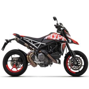 Escape acero negro Arrow Ducati Hypermotard 950 19-