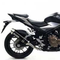 Escape aluminio negro Honda CB500F-CBR500R OC