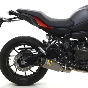 Escape Works titanio Yamaha MT07 21- Tracer 700 20- OC