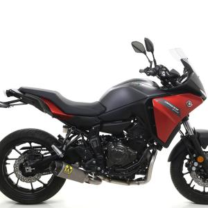 Escape Works titanio Yamaha MT07 21-24 Tracer 700 20-24 OC Â· 2