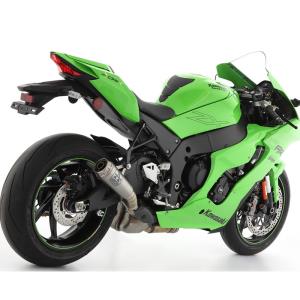 Escape Arrow Kawasaki ZX10RR 21-24 titanio Â· 2