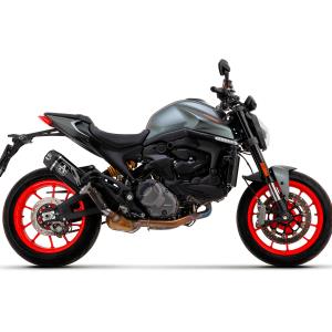 Escape Arrow Indy Race Aluminio Negro DUCATI MONSTER 937 21+ Â· 2