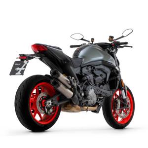 Unidad de pruebas. Escape Arrow Round-Sill Titanio  DUCATI MONSTER 937 21+