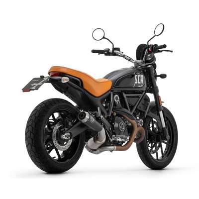 Escape Pro Race negro y racor Ducati Scrambler 800 21-22