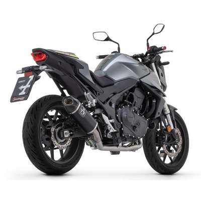 Escape Indy Race negro Honda CB750 Hornet 23-