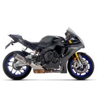 Escape Indy Race EVO titanio fondo en carbono Arrow para Yamaha YZF R1 25+ Â· 2