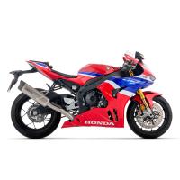 Escape Indy Race EVO titanio fondo en carbono Arrow para Honda CBR 1000 RR-R 24+ Â· 2