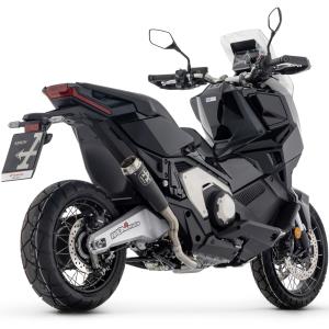Escape acero negro Arrow Pro Race Honda XADV 750 25+