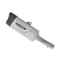 Escape Indy Race EVO titanio Arrow para Yamaha MT-07 25+