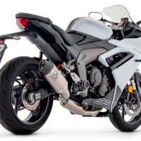 Sistema de escape completo Veloce Titanio Triumph Daytona 660 2024+ Â· 2