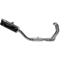 Sistema de escape completo Negro Yamaha R9 2025-