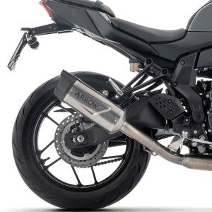 Sistema de escape completo Titanio Yamaha MT07 25+ Â· 2