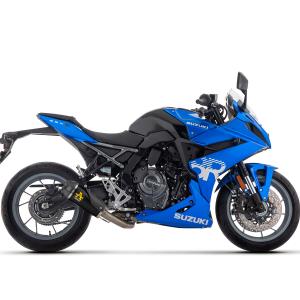 Escape completo Arrow negro Suzuki GSX-8 2024- Â· 2
