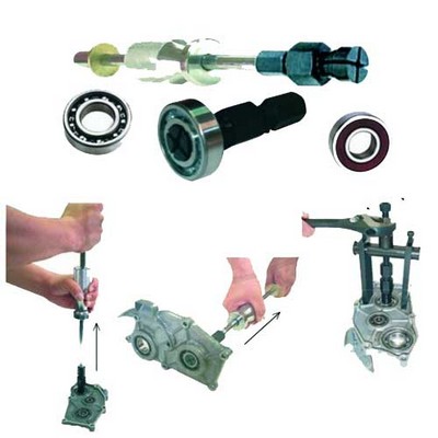 Kit extractores rodamientos ranurados de bolas