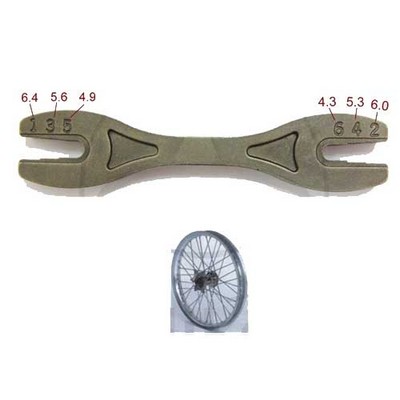 Llave de radios de llantas universal Â· 2
