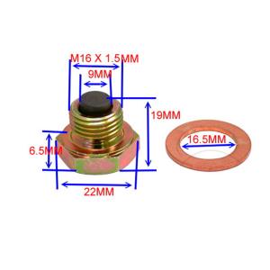 Tornillo aceite magnético M16x 1.5mm Â· 2