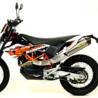Escape titanio copa carbono Arrow KTM 690 Enduro R 09-16
