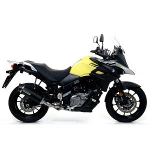 Escape aluminio negro Suzuki VStrom 650 17- OC Â· 2