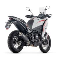 Escape Arrow Indy Race EVO aluminio fondo en acero para Moto Morini X-CAPE 700 25+