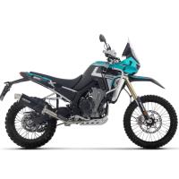 Escape negro Arrow Indy Race Kove 800X Pro-Rally 24- tapa acero Â· 3
