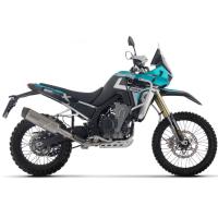 Escape titanio Arrow Indy Race Kove 800X Pro-Rally 24- tapa carbono Â· 3