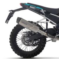 Escape titanio Arrow Indy Race Kove 800X Pro-Rally 25- tapa carbono
