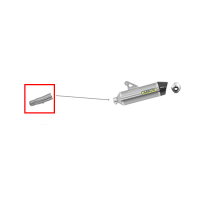 Conector central Arrow de acero inoxidable BMW C650SPORT 16-