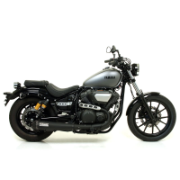 Kit escape acero negro y adaptador Arrow Yamaha XV 950R 14-16 Â· 4