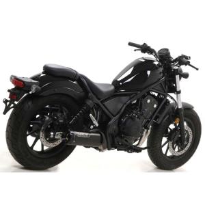 Escape Arrow Honda Rebel 500 copa negro 17-