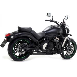 escape completo rebel kawasaki vulcan s 650 21- con copa aluminio negro