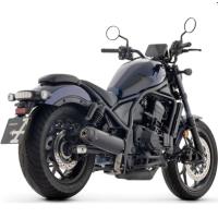 Escape Arrow Honda Rebel 1100 25- acero negro copa carbono
