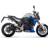 Escape acero negro Pro Race BMW F900XR-R 25+