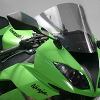Cupula ahumado claro Biondi para Kawasaki ZX10R 2008 y ZX6R 2009