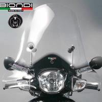 Cupula alta Club transparente Aprilia Scarabeo, Malaguti, Honda PSi Â· 2