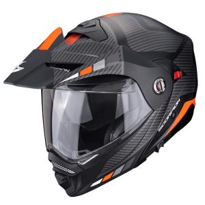 Casco moto Scorpion ADX-2 Camino naranja