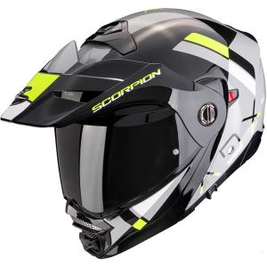 Casco moto Scorpion ADX-2 GALANE Gris Negro Amarillo Fluor