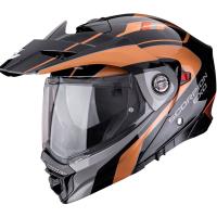 Casco moto Scorpion ADX-2 KAMPS Negro Bronce