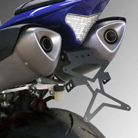 Portamatriculas reclinable de acero Biondi para YAMAHA YZF-R1 2009