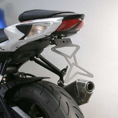 Portamatriculas reclinable de acero Biondi para SUZUKI GSX-R600/750 2011