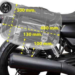 Soporte alforjas Motoguzzi V7 IV 850 21- Â· 4