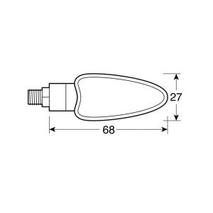 Intermitentes Arrow carbon homologados Lampa Â· 3