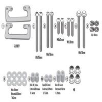 Adaptador para soporte con Respaldo Royal Enfield Meteor 350 23+